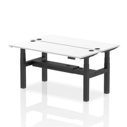 Dynamic Air Back-to-Back W1600 x D600mm Height Adjustable Sit Stand 2