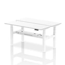 Dynamic Air Back-to-Back W1600 x D600mm Height Adjustable Sit Stand 2