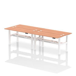 Dynamic Air Back-to-Back W1600 x D600mm Height Adjustable Sit Stand 4