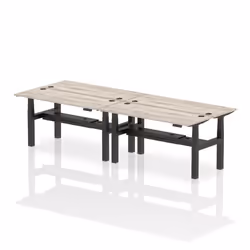 Dynamic Air Back-to-Back W1600 x D600mm Height Adjustable Sit Stand 4