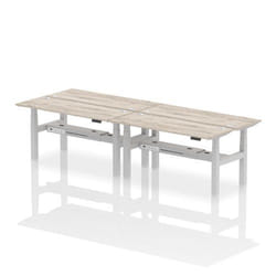 Dynamic Air Back-to-Back W1600 x D600mm Height Adjustable Sit Stand 4