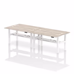 Dynamic Air Back-to-Back W1600 x D600mm Height Adjustable Sit Stand 4