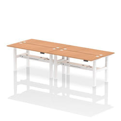 Dynamic Air Back-to-Back W1600 x D600mm Height Adjustable Sit Stand 4
