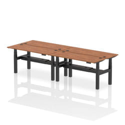 Dynamic Air Back-to-Back W1600 x D600mm Height Adjustable Sit Stand 4