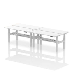 Dynamic Air Back-to-Back W1600 x D600mm Height Adjustable Sit Stand 4