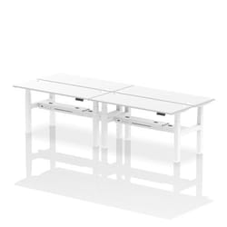 Dynamic Air Back-to-Back W1600 x D600mm Height Adjustable Sit Stand 4