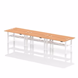 Dynamic Air Back-to-Back W1600 x D600mm Height Adjustable Sit Stand 6