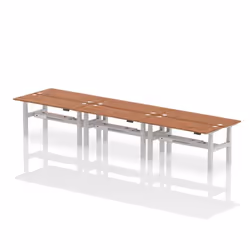 Dynamic Air Back-to-Back W1600 x D600mm Height Adjustable Sit Stand 6