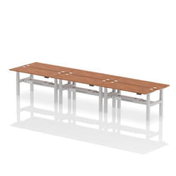Dynamic Air Back-to-Back W1600 x D600mm Height Adjustable Sit Stand 6