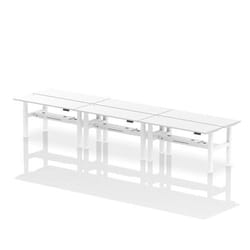 Dynamic Air Back-to-Back W1600 x D600mm Height Adjustable Sit Stand 6