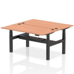 Dynamic Air Back-to-Back W1600 x D800mm Height Adjustable Sit Stand 2