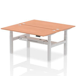 Dynamic Air Back-to-Back W1600 x D800mm Height Adjustable Sit Stand 2