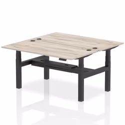 Dynamic Air Back-to-Back W1600 x D800mm Height Adjustable Sit Stand 2