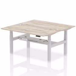 Dynamic Air Back-to-Back W1600 x D800mm Height Adjustable Sit Stand 2