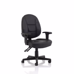 Jackson brings you a series of exciting leather look Managers armchairs. From the modern slim-line look to deeply padded comf ...