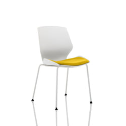 Dynamic KCUP1539 waiting chair Padded seat Hard backrest