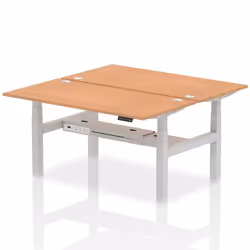 Dynamic Air Back-to-Back W1600 x D800mm Height Adjustable Sit Stand 2
