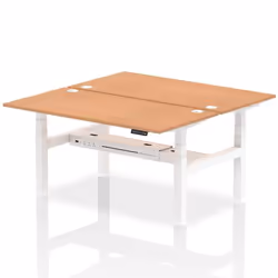 Dynamic Air Back-to-Back W1600 x D800mm Height Adjustable Sit Stand 2