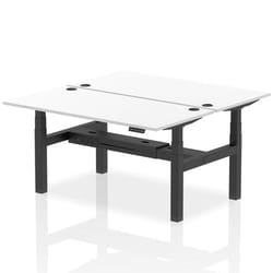 Dynamic Air Back-to-Back W1600 x D800mm Height Adjustable Sit Stand 2