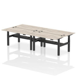 Dynamic Air Back-to-Back W1600 x D800mm Height Adjustable Sit Stand 4