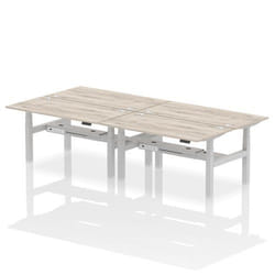 Dynamic Air Back-to-Back W1600 x D800mm Height Adjustable Sit Stand 4