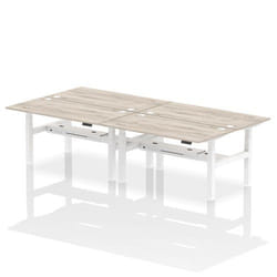 Dynamic Air Back-to-Back W1600 x D800mm Height Adjustable Sit Stand 4