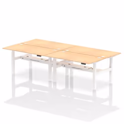 Dynamic Air Back-to-Back W1600 x D800mm Height Adjustable Sit Stand 4