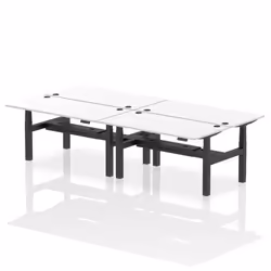 Dynamic Air Back-to-Back W1600 x D800mm Height Adjustable Sit Stand 4