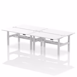 Dynamic Air Back-to-Back W1600 x D800mm Height Adjustable Sit Stand 4