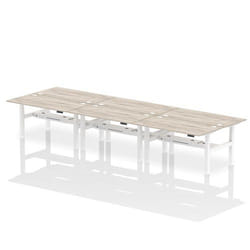 Dynamic Air Back-to-Back W1600 x D800mm Height Adjustable Sit Stand 6