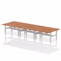 Dynamic Air Back-to-Back W1600 x D800mm Height Adjustable Sit Stand 6