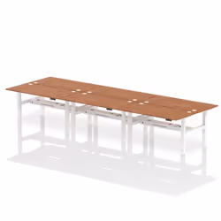 Dynamic Air Back-to-Back W1600 x D800mm Height Adjustable Sit Stand 6