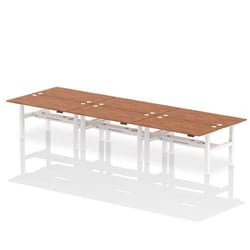 Dynamic Air Back-to-Back W1600 x D800mm Height Adjustable Sit Stand 6