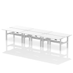 Dynamic Air Back-to-Back W1600 x D800mm Height Adjustable Sit Stand 6