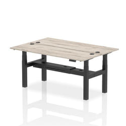 Dynamic Air Back-to-Back W1800 x D600mm Height Adjustable Sit Stand 2