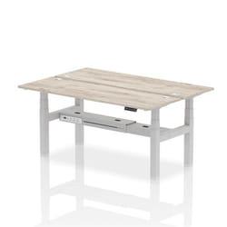 Dynamic Air Back-to-Back W1800 x D600mm Height Adjustable Sit Stand 2
