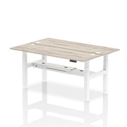 Dynamic Air Back-to-Back W1800 x D600mm Height Adjustable Sit Stand 2