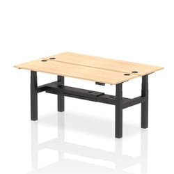 Dynamic Air Back-to-Back W1800 x D600mm Height Adjustable Sit Stand 2