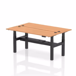 Dynamic Air Back-to-Back W1800 x D600mm Height Adjustable Sit Stand 2