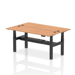 Dynamic Air Back-to-Back W1800 x D600mm Height Adjustable Sit Stand 2