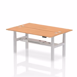 Dynamic Air Back-to-Back W1800 x D600mm Height Adjustable Sit Stand 2