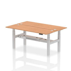 Dynamic Air Back-to-Back W1800 x D600mm Height Adjustable Sit Stand 2