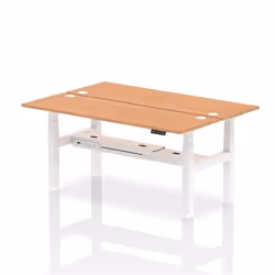 Dynamic Air Back-to-Back W1800 x D600mm Height Adjustable Sit Stand 2