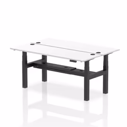 Dynamic Air Back-to-Back W1800 x D600mm Height Adjustable Sit Stand 2