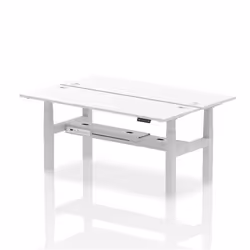 Dynamic Air Back-to-Back W1800 x D600mm Height Adjustable Sit Stand 2
