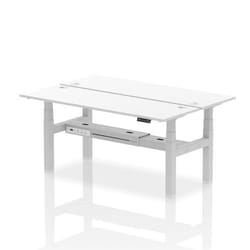 Dynamic Air Back-to-Back W1800 x D600mm Height Adjustable Sit Stand 2