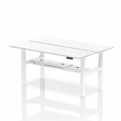 Dynamic Air Back-to-Back W1800 x D600mm Height Adjustable Sit Stand 2