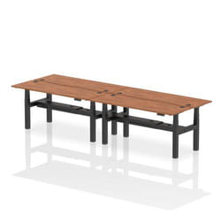 Dynamic Air Back-to-Back W1800 x D600mm Height Adjustable Sit Stand 4