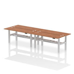 Dynamic Air Back-to-Back W1800 x D600mm Height Adjustable Sit Stand 4