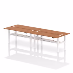 Dynamic Air Back-to-Back W1800 x D600mm Height Adjustable Sit Stand 4